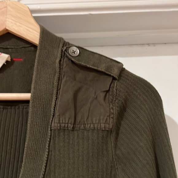 Gap Red vintage 90s/00s v-neck cardigan - Picture 3 of 9